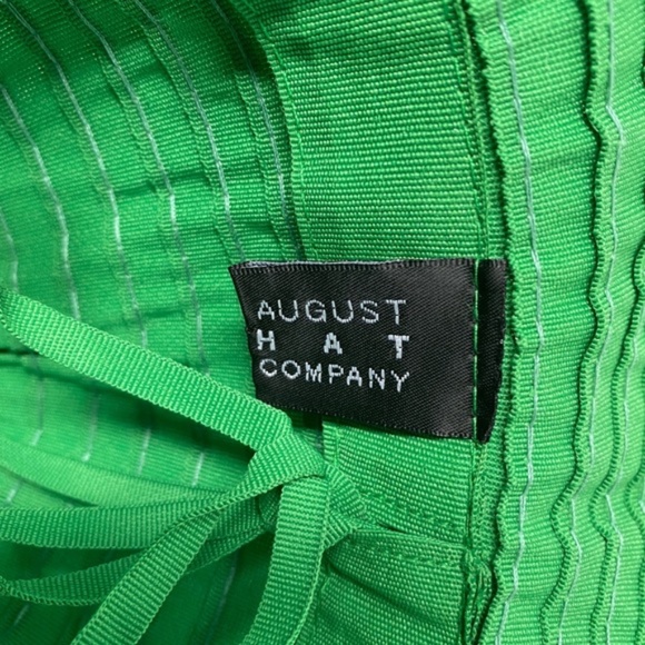 💖MEGA SALE💖J. Crew& August HC 2 beach hats SET Tan Green ALSU00514 - Picture 9 of 9